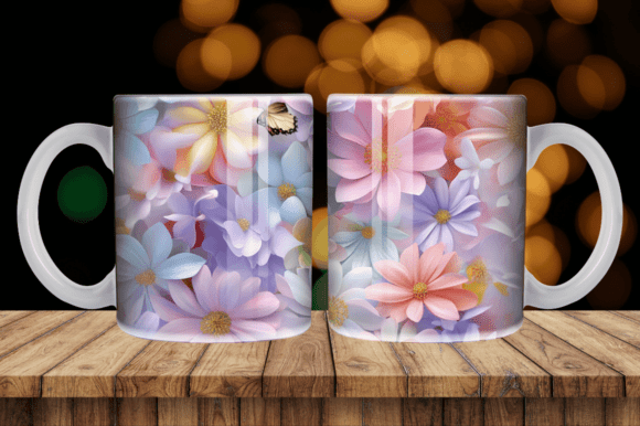 Download Summer Flower Watercolor Mug Tumbler - Premium Resources